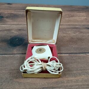 Schick Crown Jewel Electric Shaver Womens OS White Fair Vintage Corded With Box